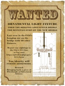 Greenfield Bridge WANTED poster